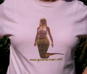 Gold Mermaid T-Shirt
